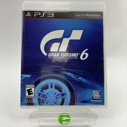 Gran Turismo 6 (Sony PlayStation 3 PS3, 2013)