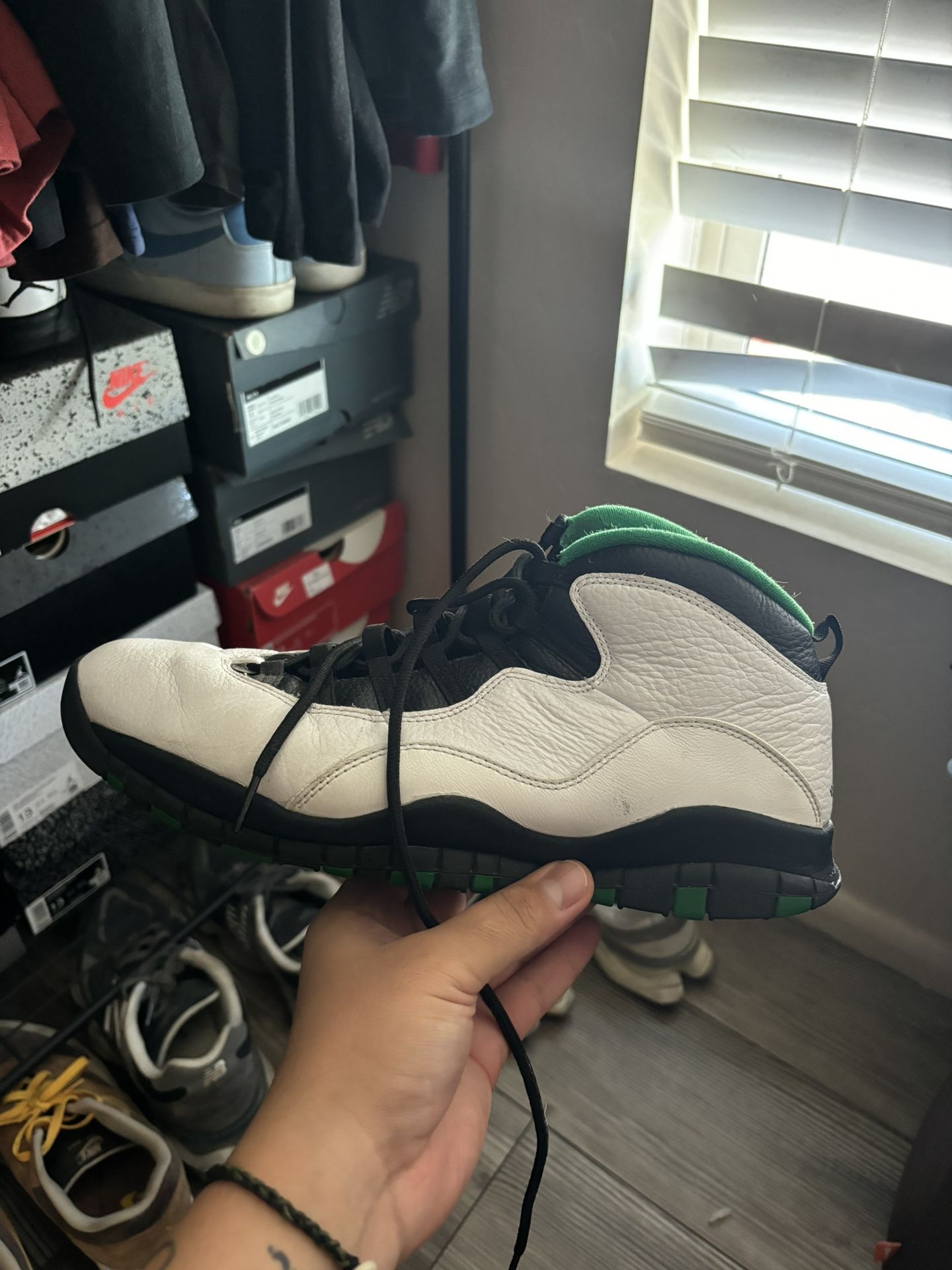 Jordan 10 retro seattle size 13 men’s 