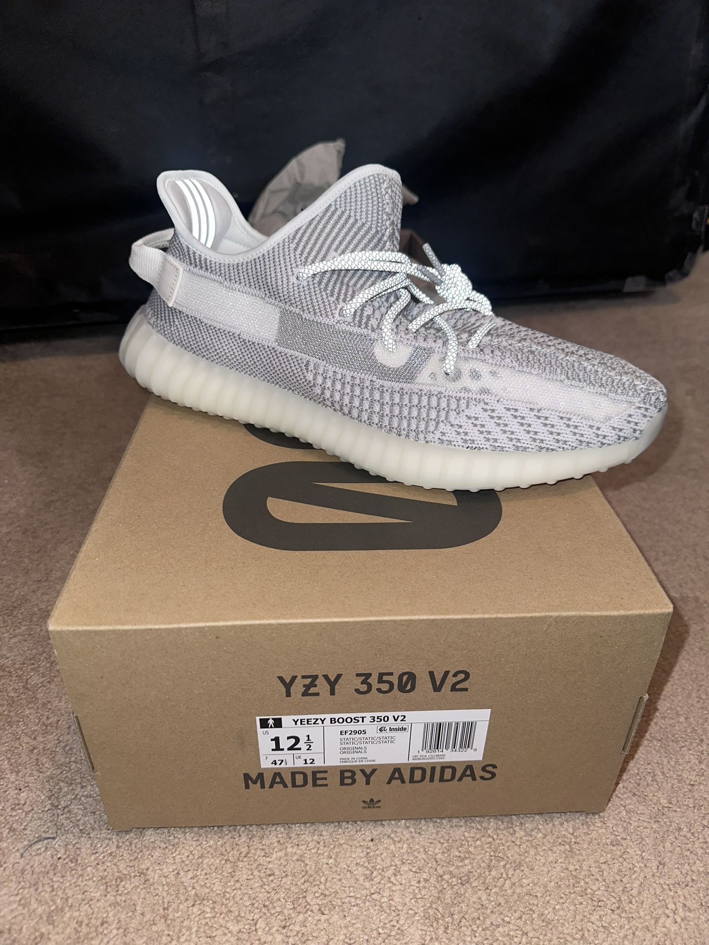 Yeezy Boost 350 V2 Static Reflective SZ12.5