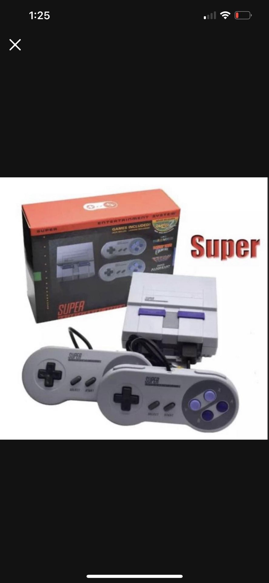 Super Nintendo Classic Edition Mini Brand New Snes