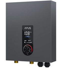 100% BRAND NEW in the box 18kW Tankless Water Heater Electric, 240V, Up to 4.4 GPM, 3s Instant
LED Display, 86–131°F, Self-Modulating, Supply for 2–3