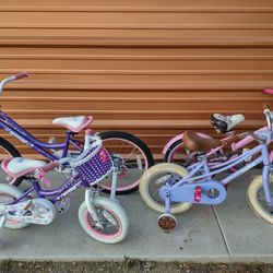 4 Brand New Kids Bikes