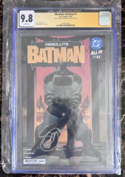 Absolute Batman #1 CGC 9.8 Graded Comics (prices for each)