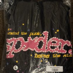 Sp5der Pink V2 Hoodie ‘Black’