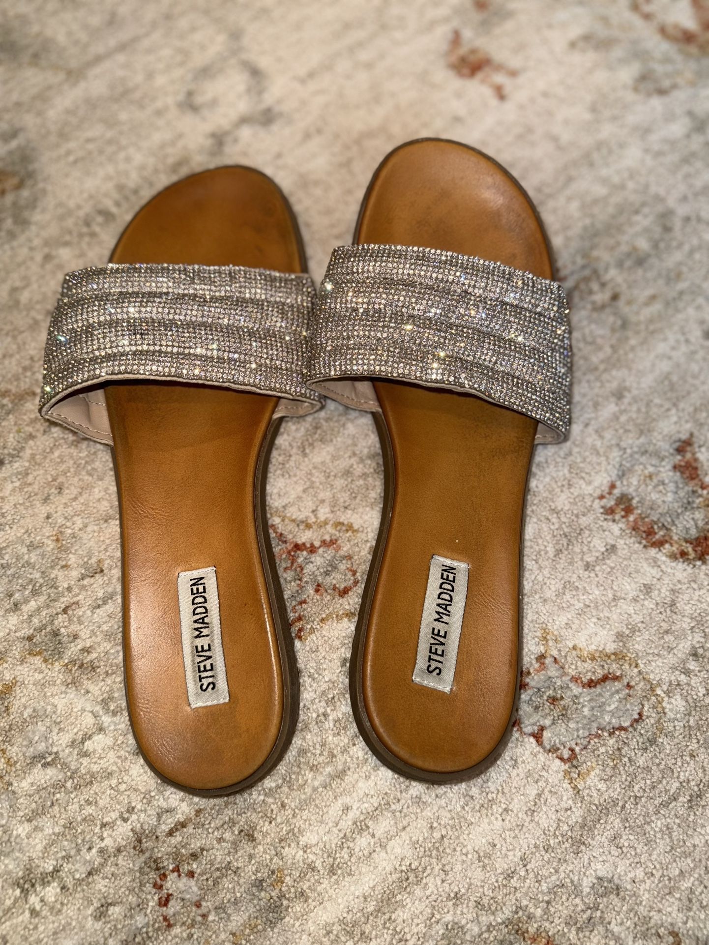 Steve Madden Bling Slide Sandals