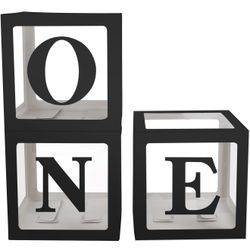 Decorative “ONE” Display Cube 
