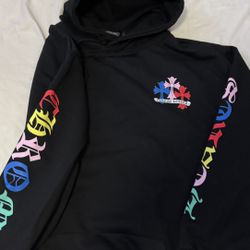 chrome hearts multicolor hoodie