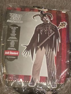 Twisted jester costume