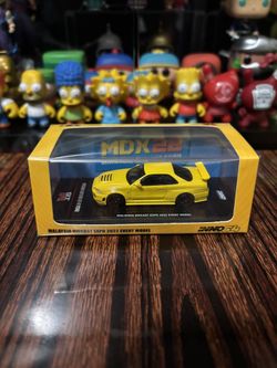 Inno64 Nissan Skyline GTR R34 Yellow Malaysia Expo