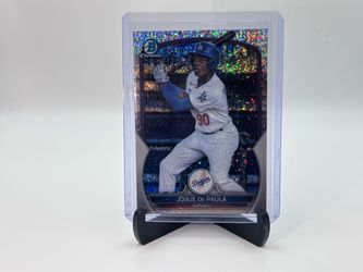 2023 Bowman Draft Chrome Josue De Paula Sparkle Refractor