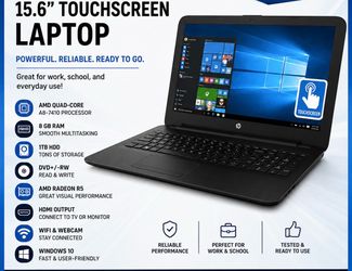Hp touchscreen laptop