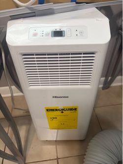 Hi sense 6000 BTU (Ap0625cr1w) portable air conditioner
