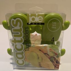 NEW - Joie Green Cactus Taco Holders