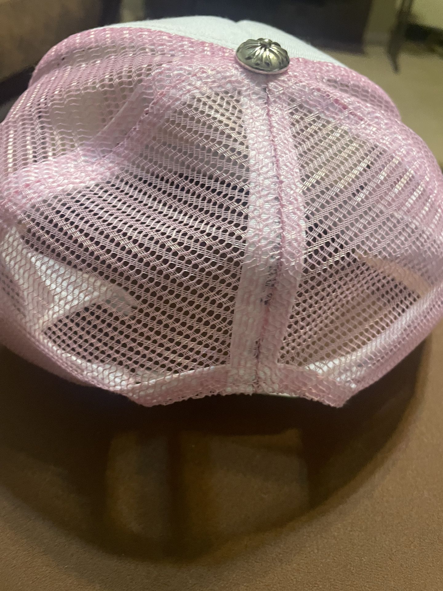 Pink Chrome Hearts Hat 