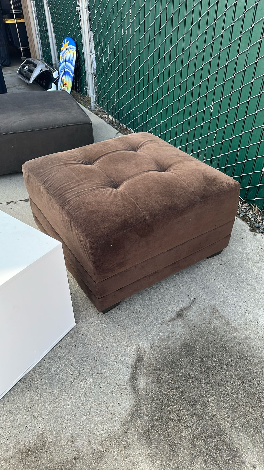 Brown Ottoman