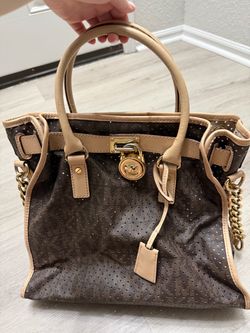 Michael Kors Hamilton Perforated Tote Bag Original