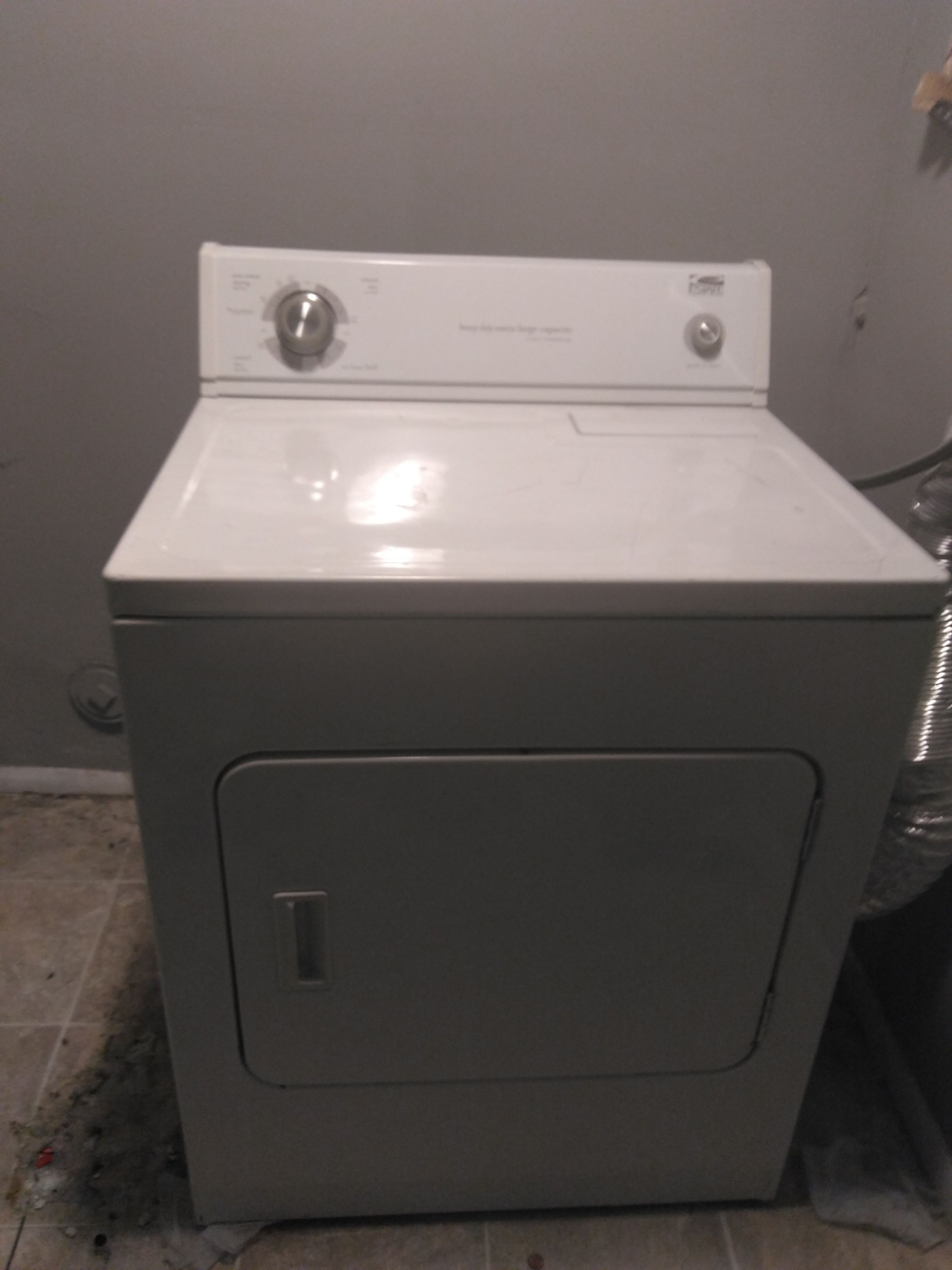 Estate by whirlpool heavy duty extra large capacity dryer model EED4300SQ0