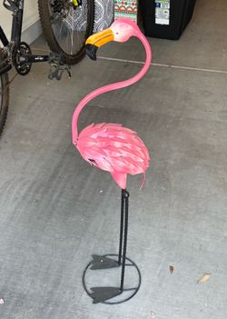 FLAMINGO Yard, Garden Decor FIGURE, Medium Height