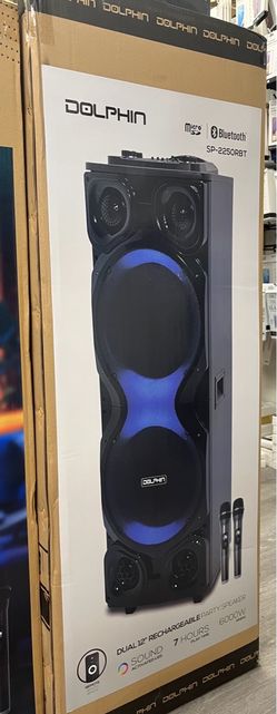 Dolphin Dual 12" Woofer Party Speaker