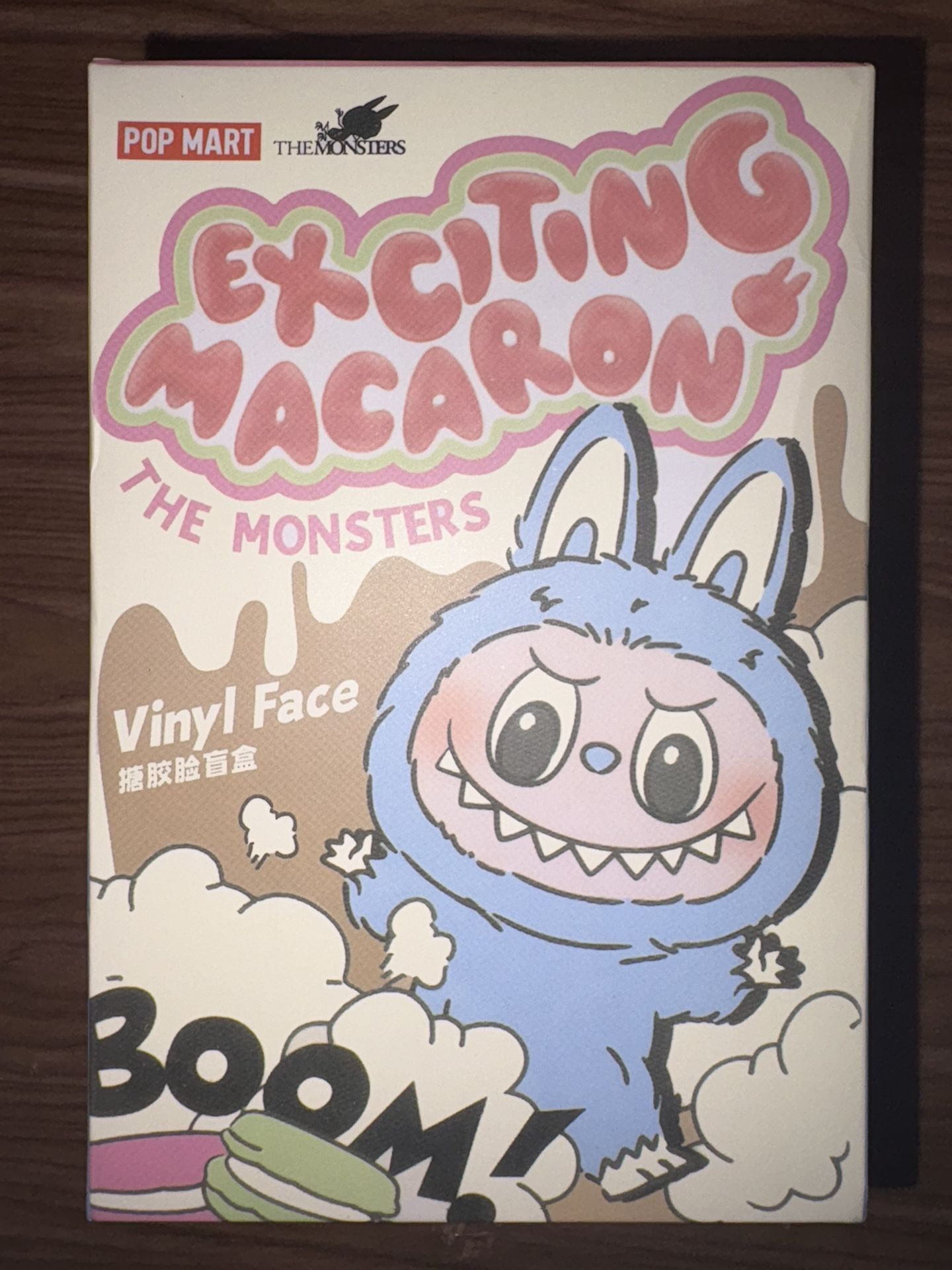 POPMART Labubu Exciting Macaron Vinyl Face Blind Box 