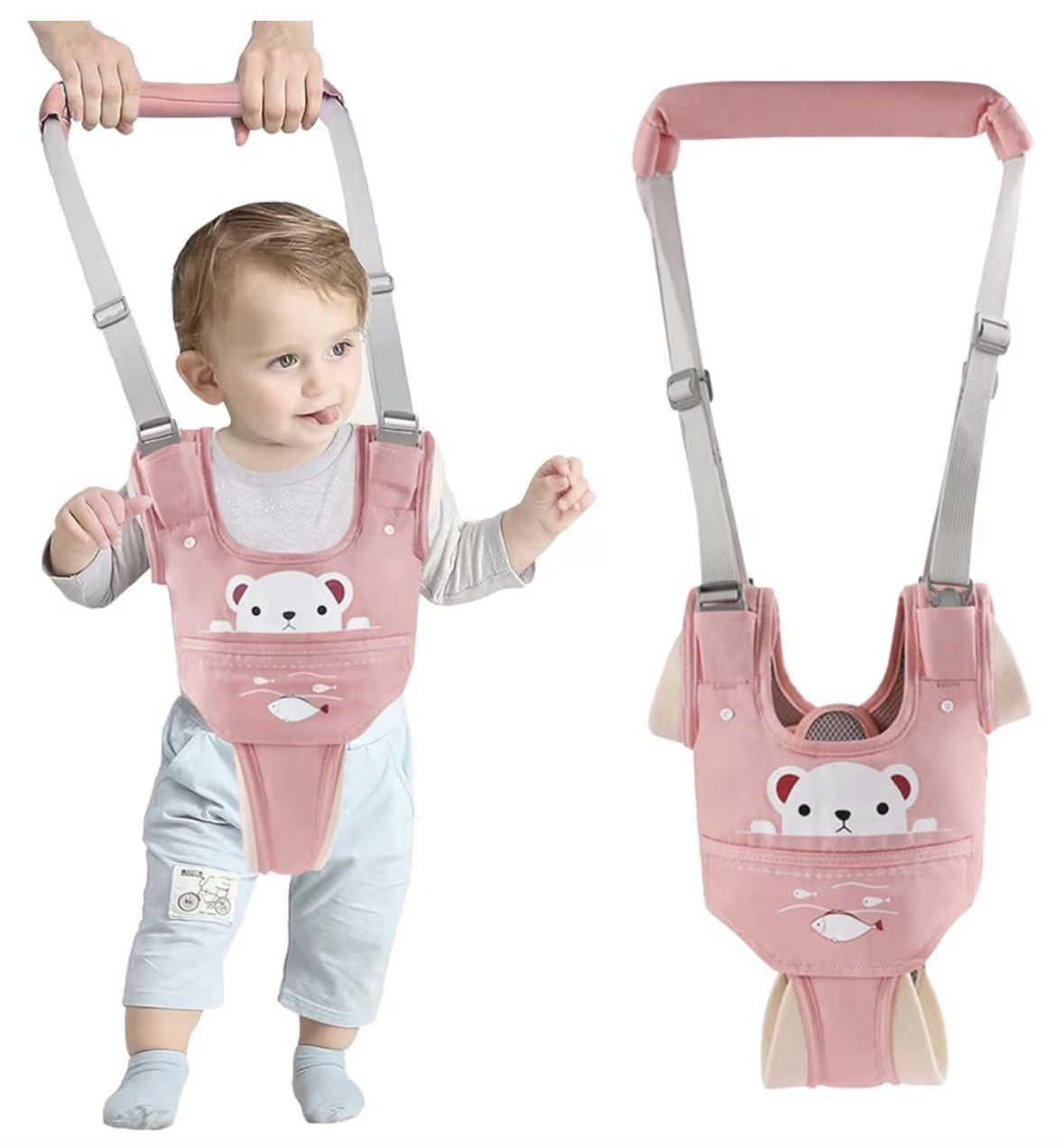 Adjustable Toddler Baby Learn To Walk Harness Helper