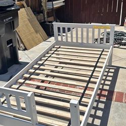 Twin Beds  Color White 