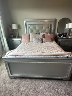 Headboard and footboard set size full