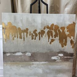 Abstract Art Work Canvas Painting