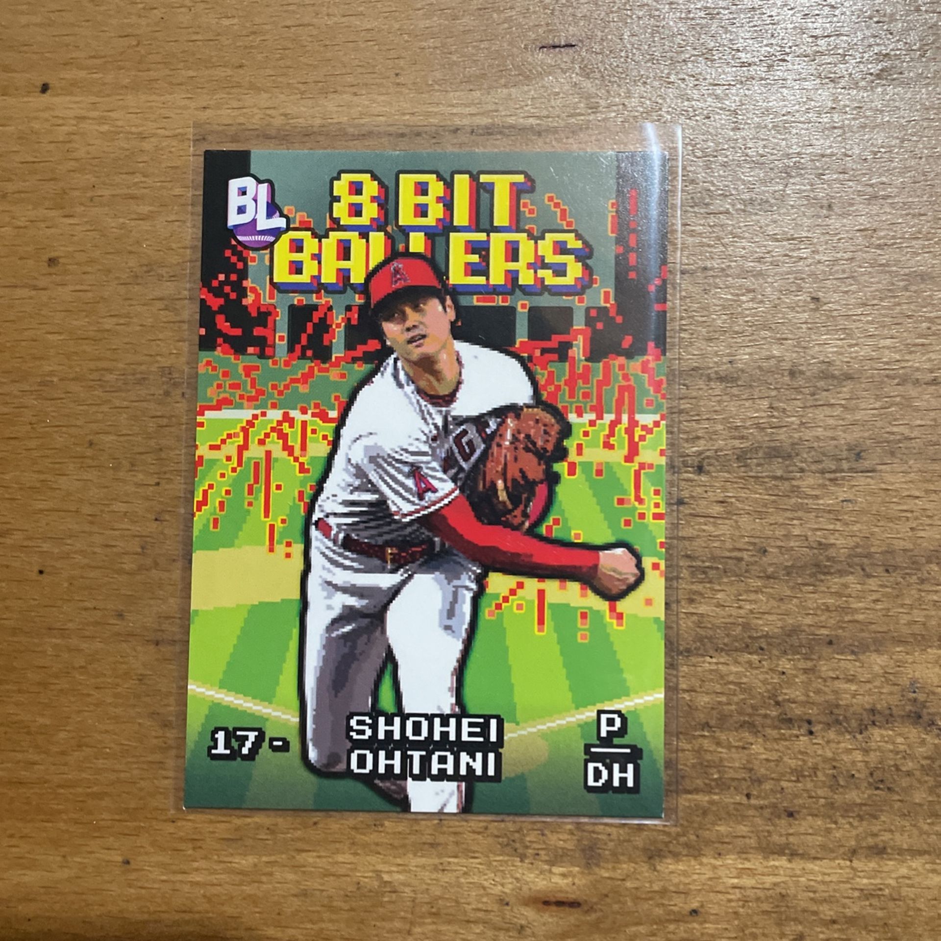 2023 BIG LEAGUE SHOHEI OHTANI 8 BIT BALLERS CARD