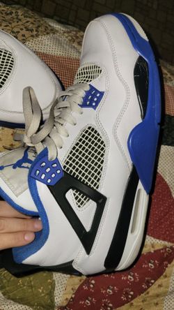 Blue Nike Air Jordan 4