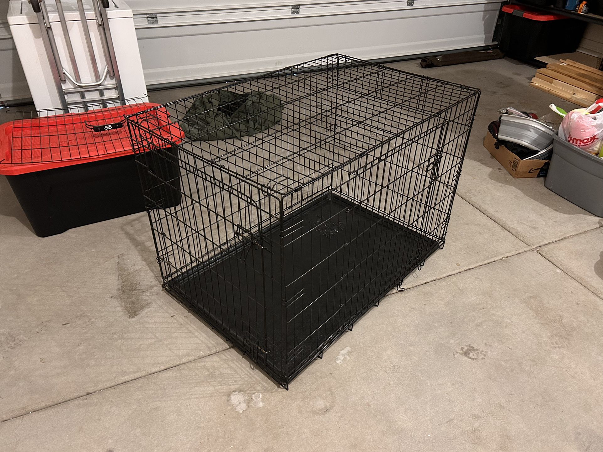 Dog Crate And Dog Cot