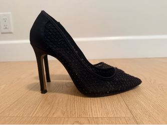 Express Black High Heels Size 7