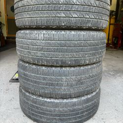 (4) - 225/65/17 Goodyear Wrangler Fortitude HT Tires
