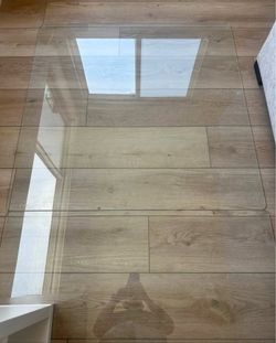 Glass office chair mats - 45 in x 45 in