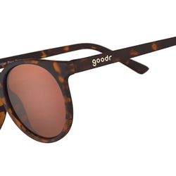 Brand-New Military-Style Leopard Print Round Sunglasses (Doubles as Sun Protection) — An Exceptional Value Choice; A Stylish Designer Model, Perfect f