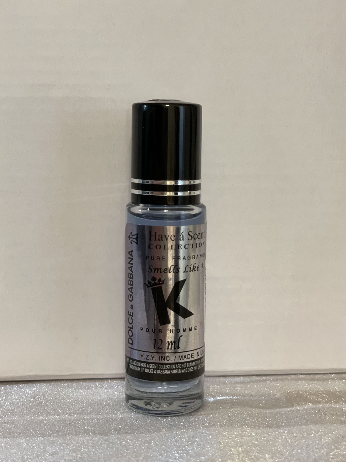 K Men Perfume Oil Rollerball Travel Size 