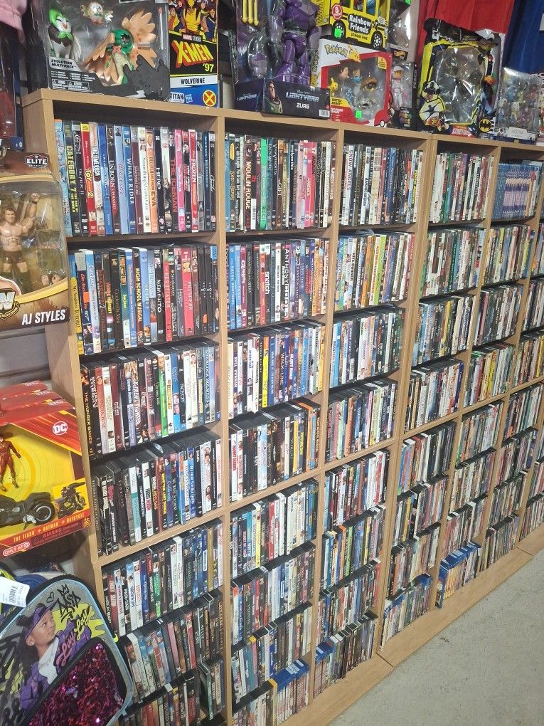 DVD And Blue Ray Movies