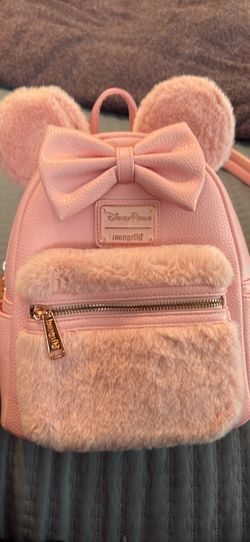 Pink Loungefly Disney backpack