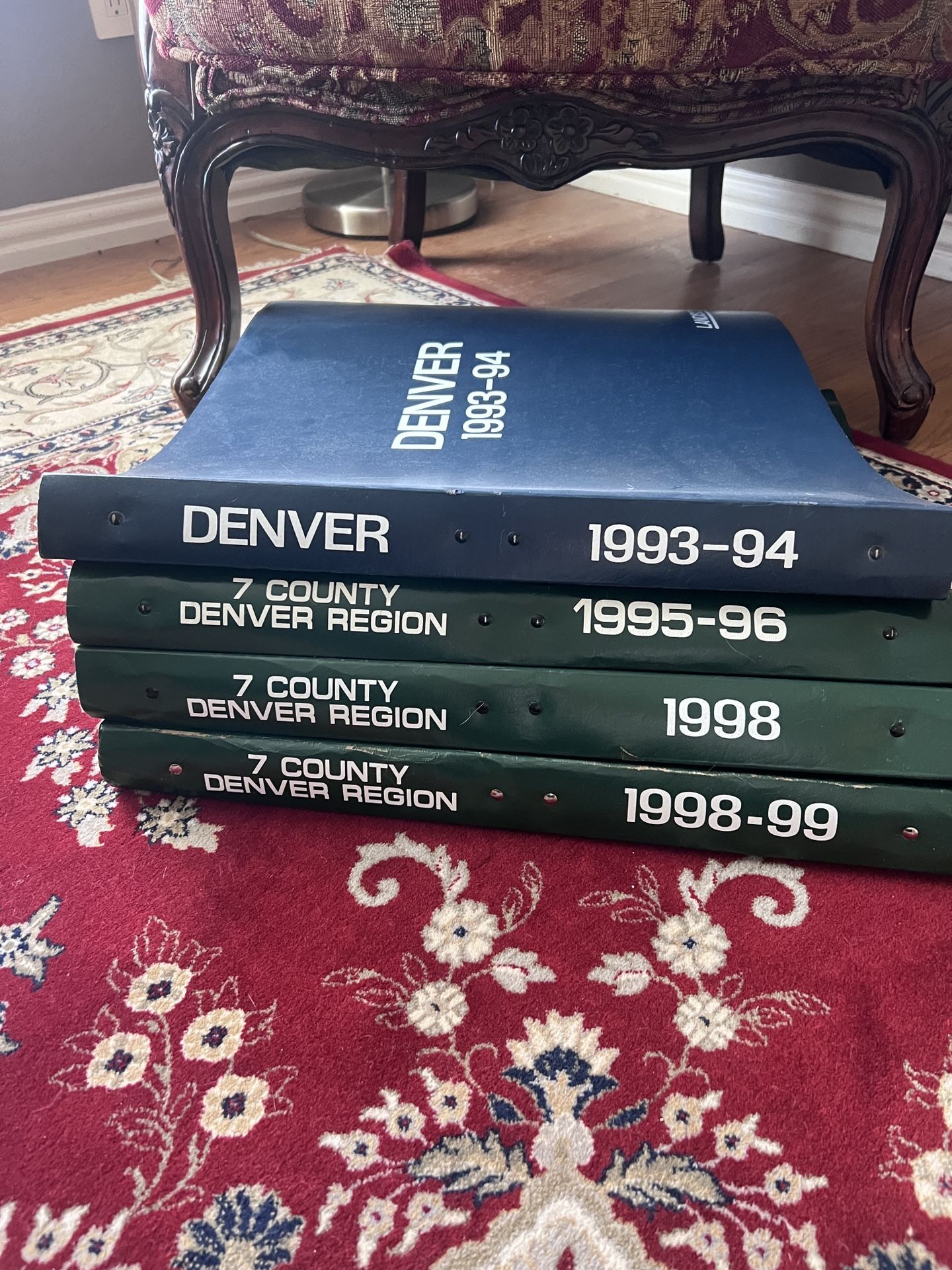 Maps Books Denver Area