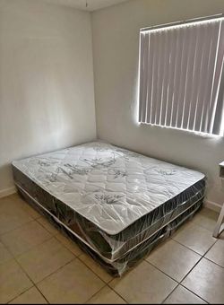 🛏️✨ Brand New All Size Mattress | 📦 Optional Box & 🔩 Metal Frame