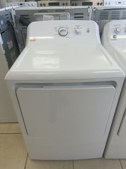 GE DRYER WHITE