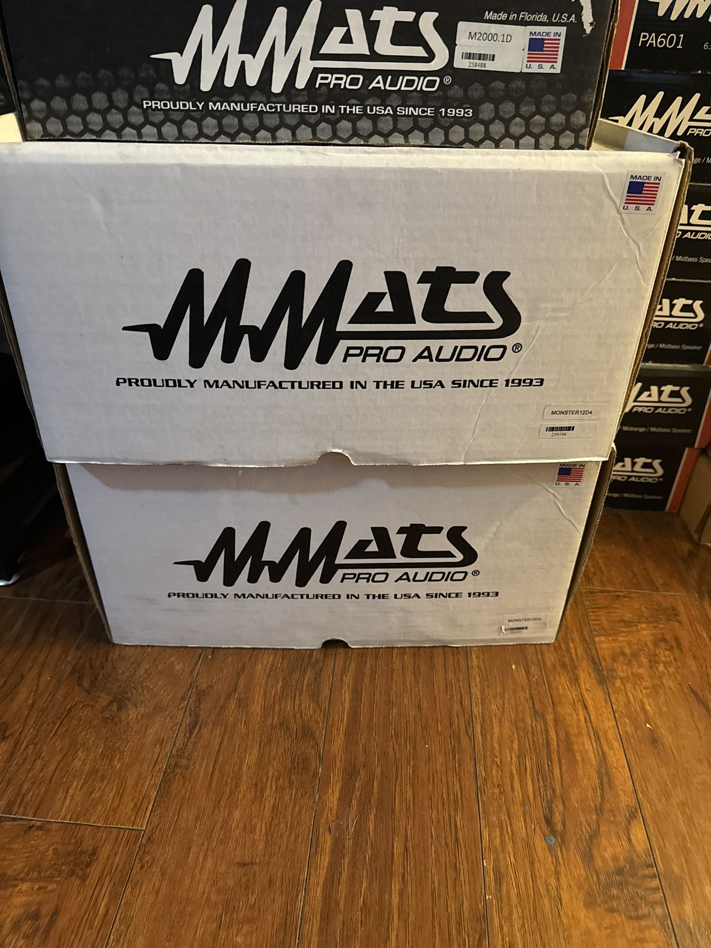 Mmats Pro Audio 12 Inch Subwoofer 1/2 Inch Tweeters