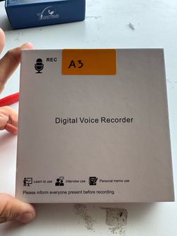 128GB Digital Voice Recorder – Portable Audio Recorder USB-C