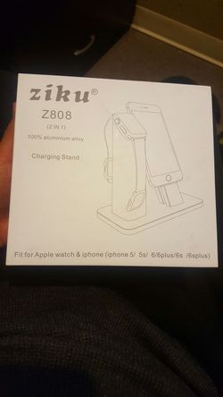 Charging stand for apple watch and iphones