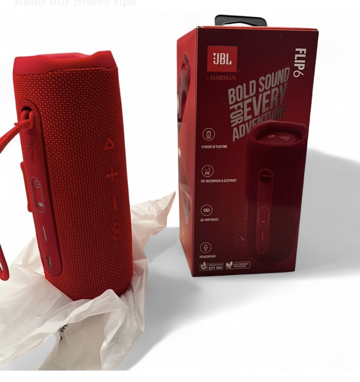 JBL Flip 6 Bluetooth Portable Speaker