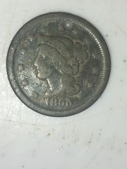 1855 Large Cent