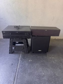 Receiver & Subwoofer/Speaker
