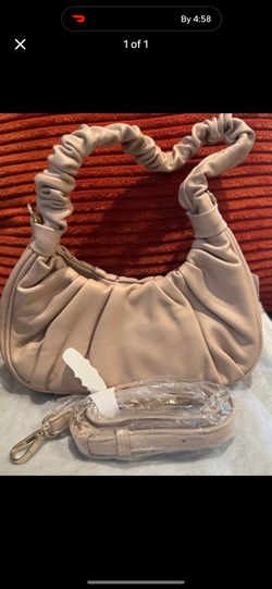 Nude Scrunch Purse