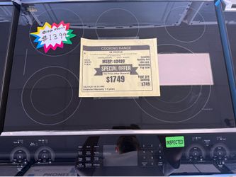 GE Profile 30" Smart Slide-In Electric Range