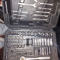 Partial Craftsman Tools/Box 